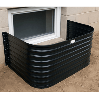 36″W X 22″P X 30″H Galvanized Steel Window Well - Shop Window Wells