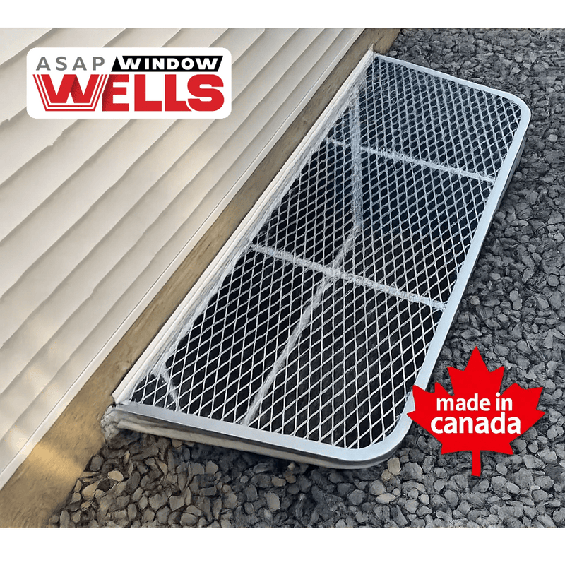 42″W X 30″P Galvanized Steel Window Well Cover - Shop Window Wells