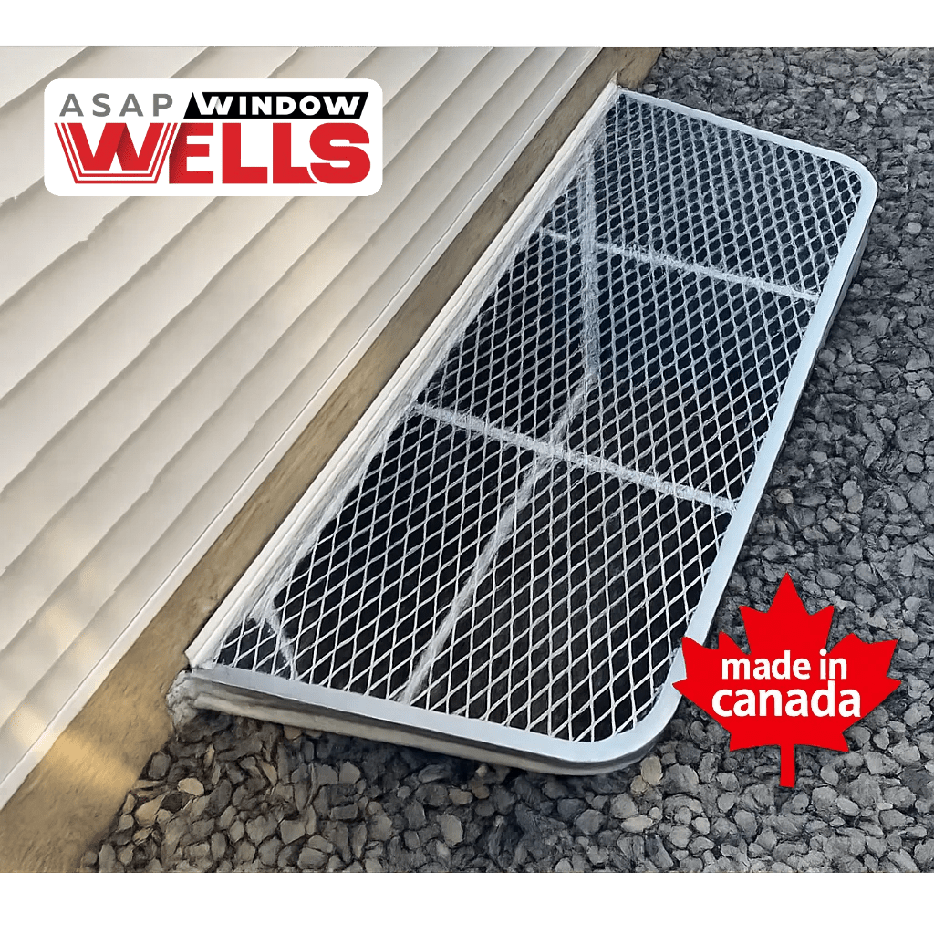54″W X 22″P Galvanized Steel Window Well Cover - Shop Window Wells